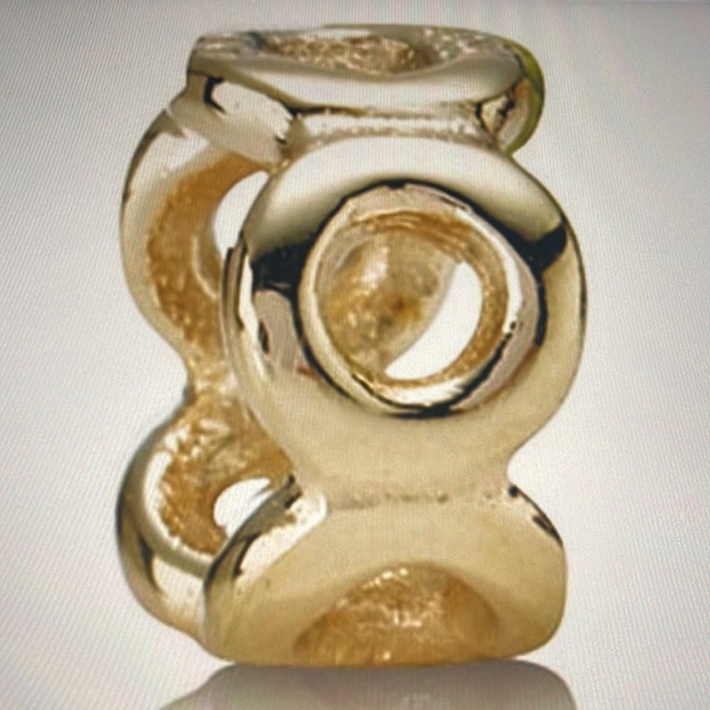 Pandora 750222 Solid 14k Yellow Gold Link Spacer
